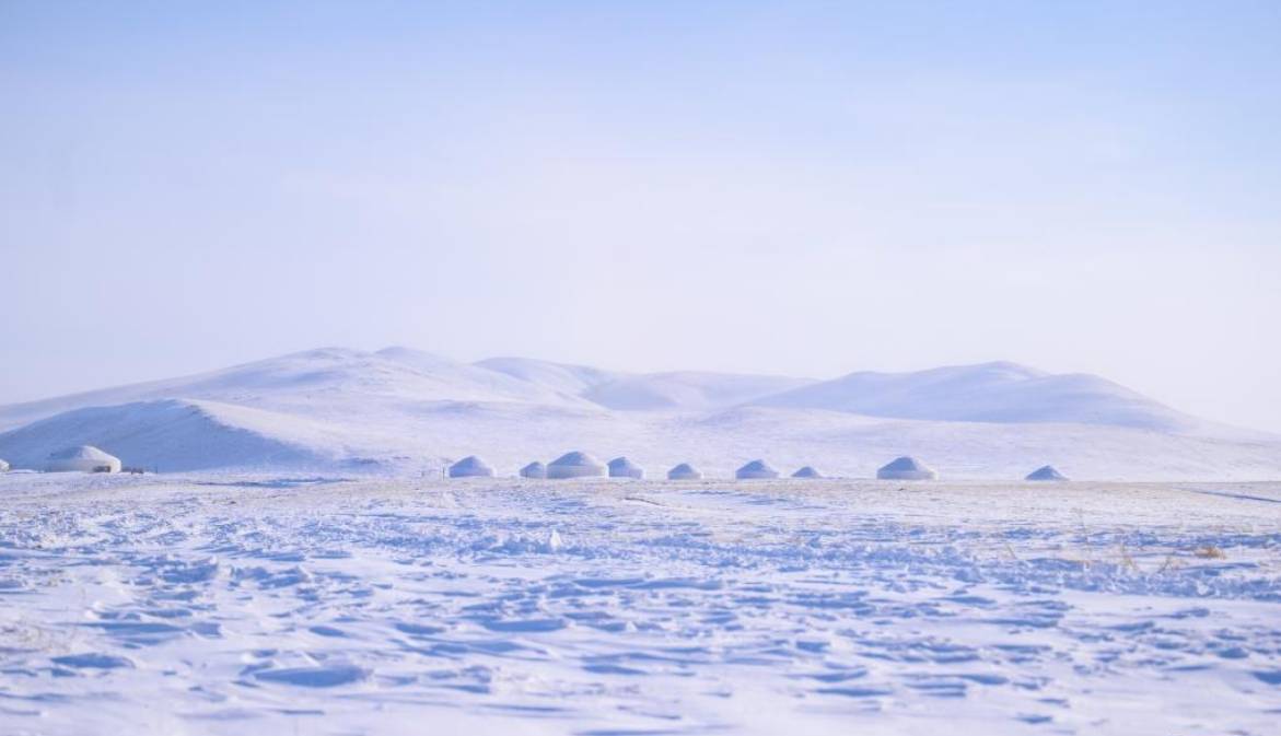 美麗中國丨草原冬日美